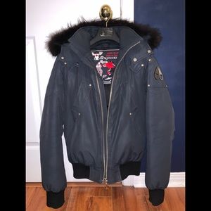 Moose Knuckles Ballistic Bomber XS Men’s in Navy